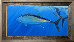 Bluefin tuna art |“Pair of Bluefin Tuna” illustration prints by Studio  Abachar