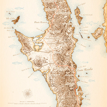 Baja! California Nautical Chart